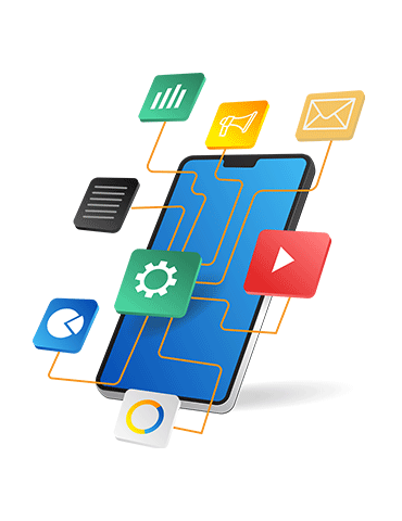 Mobile App Customization layers