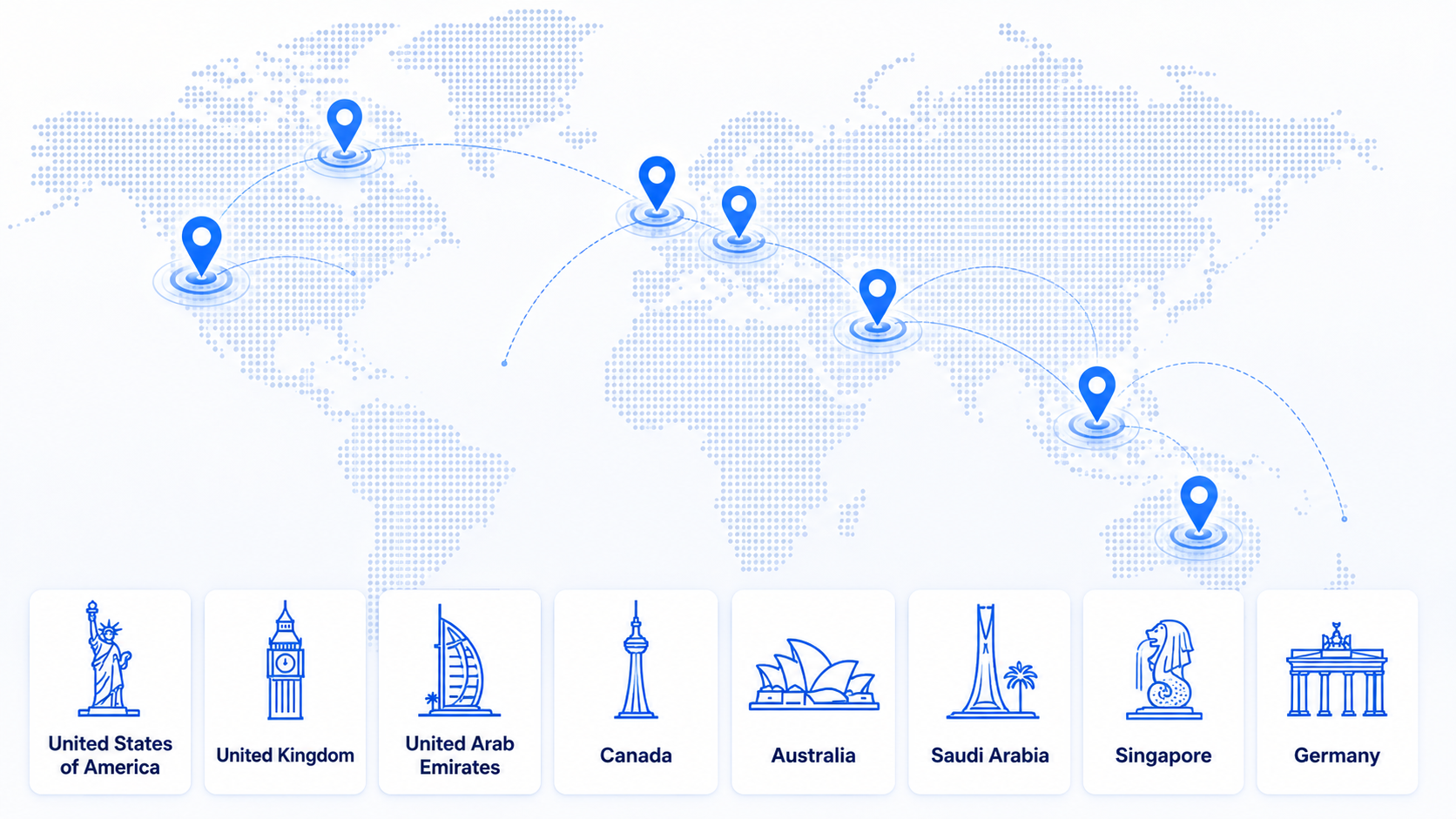 Global office locations