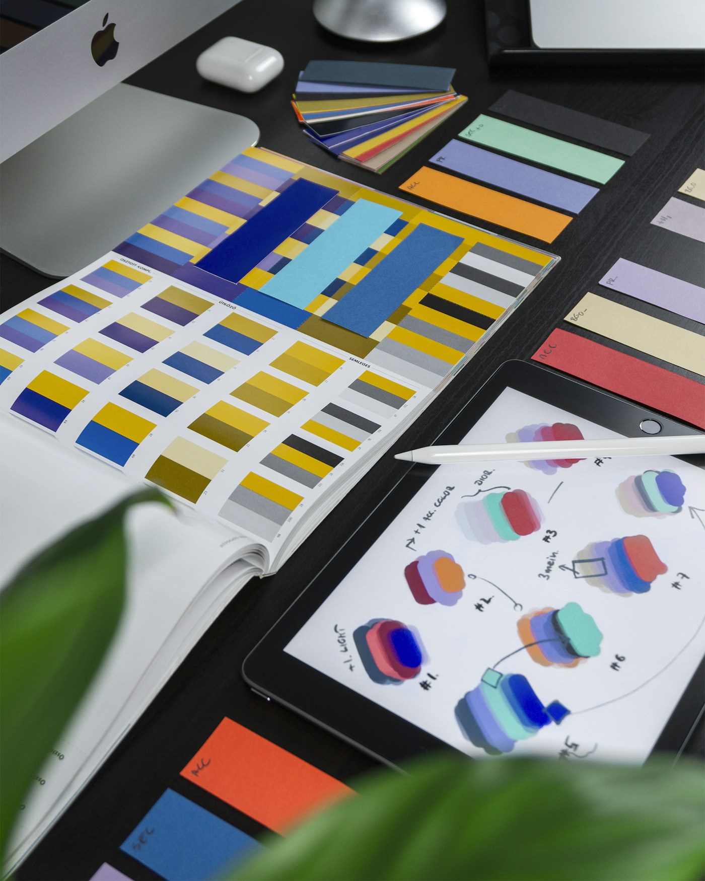 UI/UX design — creative interface and layout work