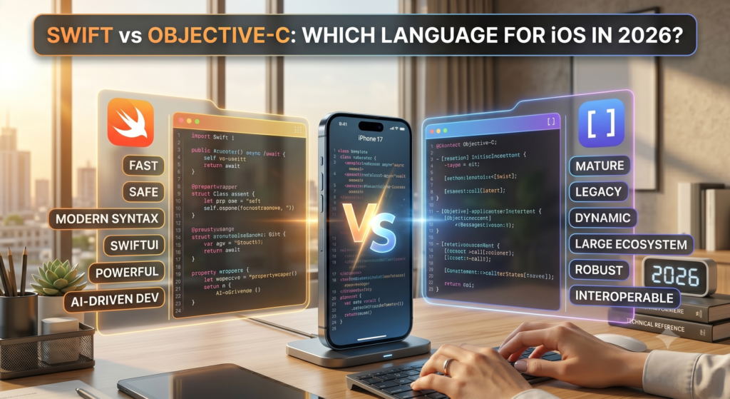 Swift vs Objective-C Which Language for iOS in 2026?